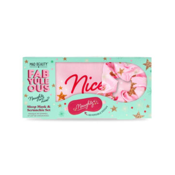 Mad Beauty Fabyuleous Sleep Mask & Scrunchie-Σετ με Μάσκα Ύπνου, 1τμχ & Λαστιχάκι Μαλλιών, 1τμχ