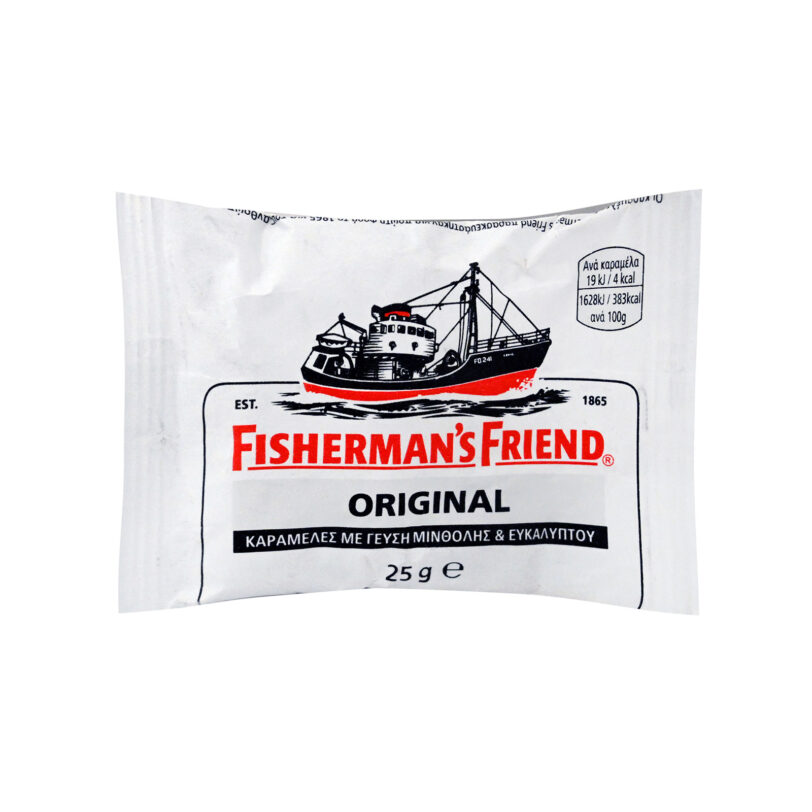 Fisherman's Friend Original Καραμέλες για τον Πονόλαιμο με Μινθόλη & Ευκάλυπτο, 25g