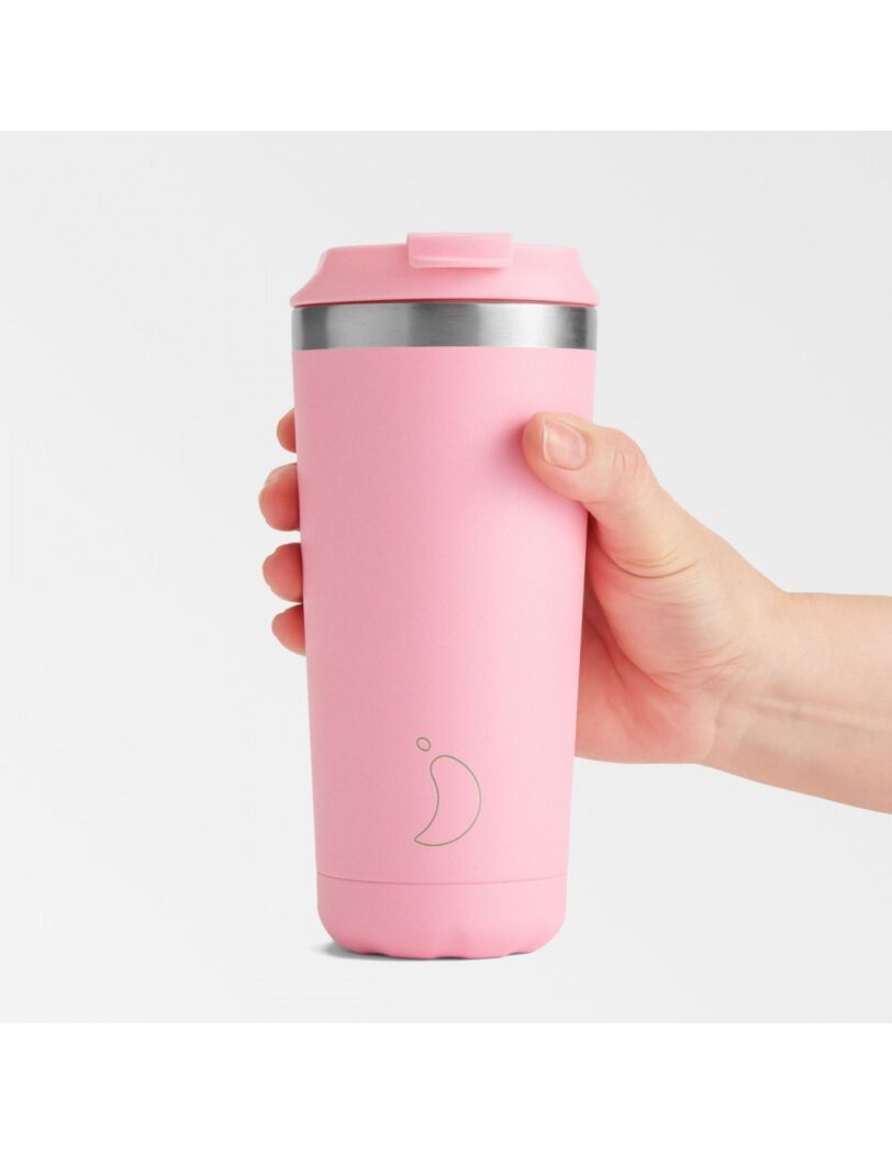 Chilly's Original Coffee Cup| Pastel Pink 500ML - Image 2