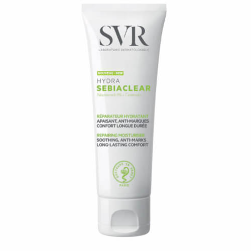 SVR Sebiaclear Hydra Ενυδατική Κρέμα Προσώπου για δέρματα με ξηρότητα & ερεθισμούς 40ml