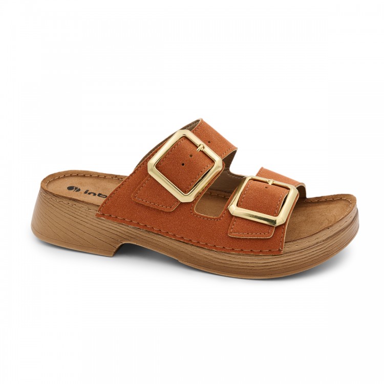 Level Anatomic Γυναικείο Σανδάλι 1180 Κεραμιδί, Rust, νούμερο 41