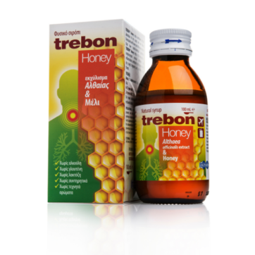 Unipharma Trebon Honey Φυσικό Σιρόπι, 100ml