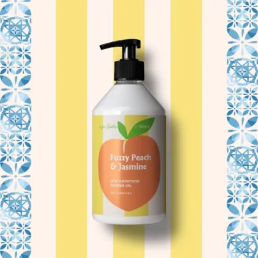 Life Roots Skin Superfood Shower Gel Fuzzy Peach & Jasmine 500ml