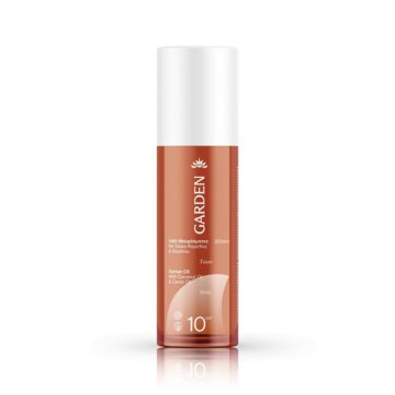 Λάδι Μαυρίσματος με Έλαια Καρύδας & Καρότου SPF10 200ml