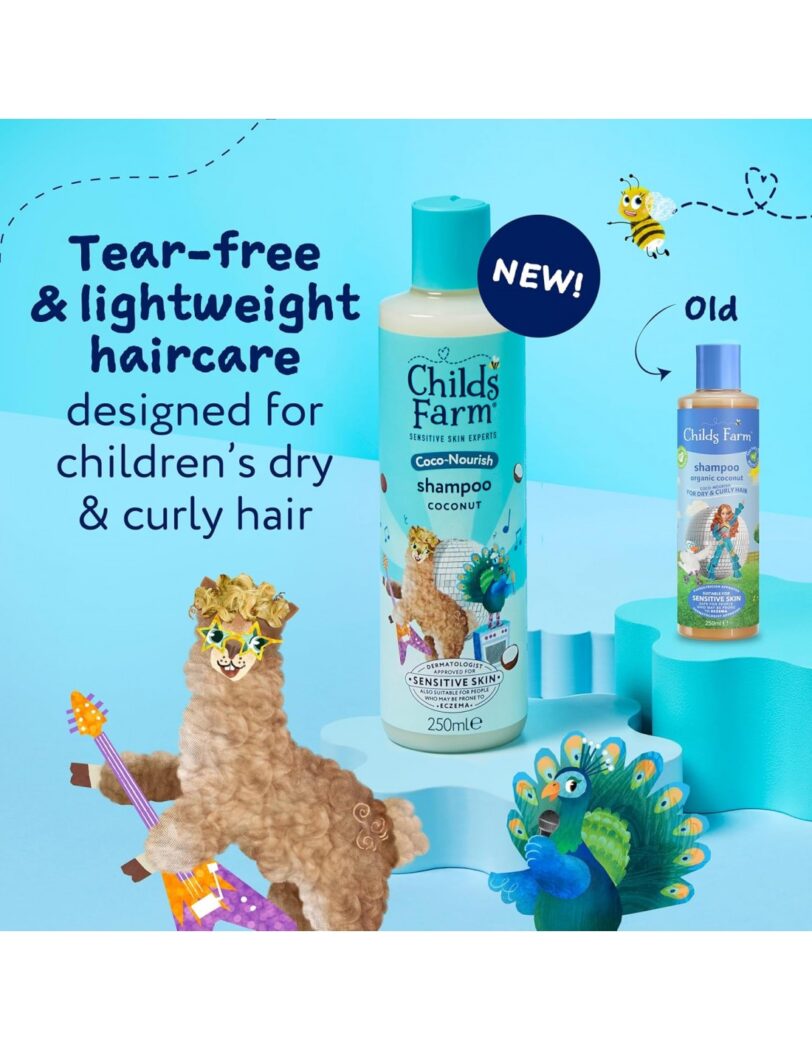 CHILDS FARM COCO-NOURISH SHAMPOO COCONUT 250ML - Image 2