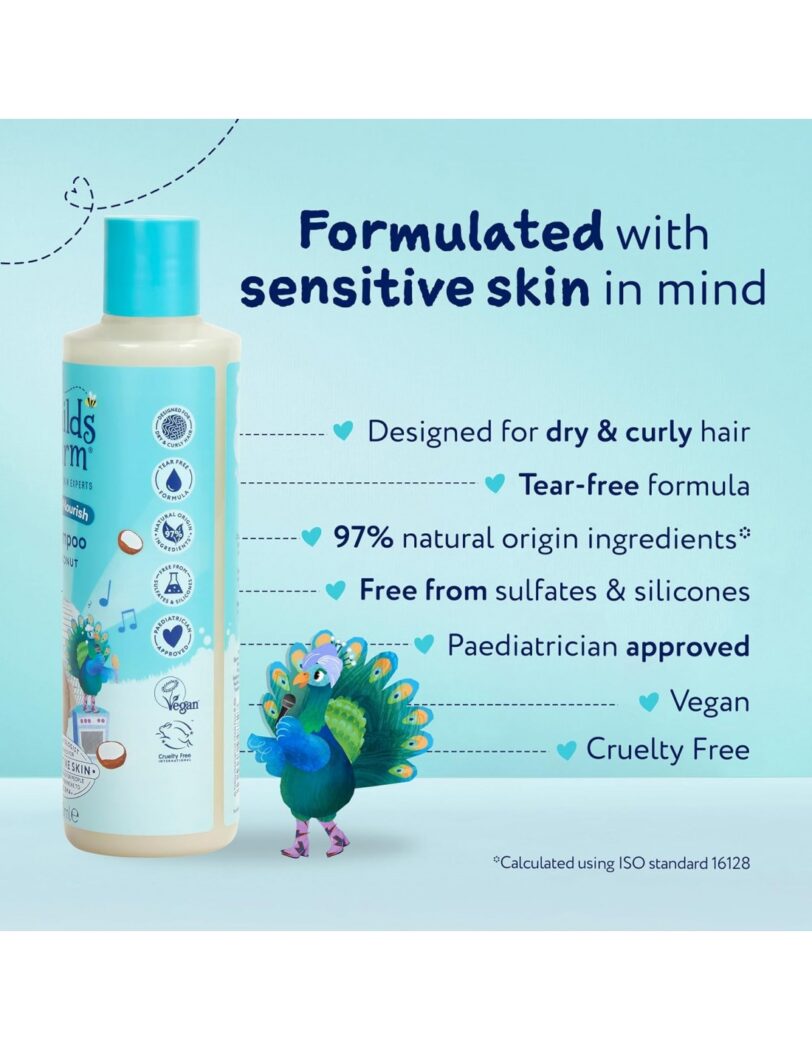 CHILDS FARM COCO-NOURISH SHAMPOO COCONUT 250ML - Image 4