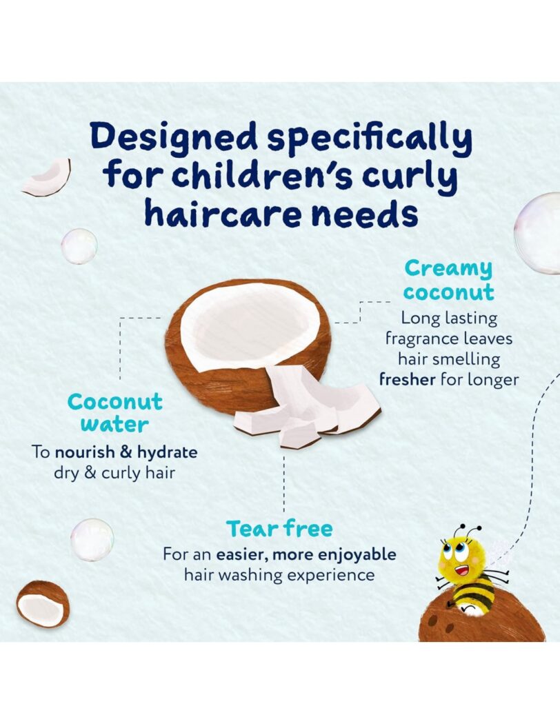 CHILDS FARM COCO-NOURISH SHAMPOO COCONUT 250ML - Image 5