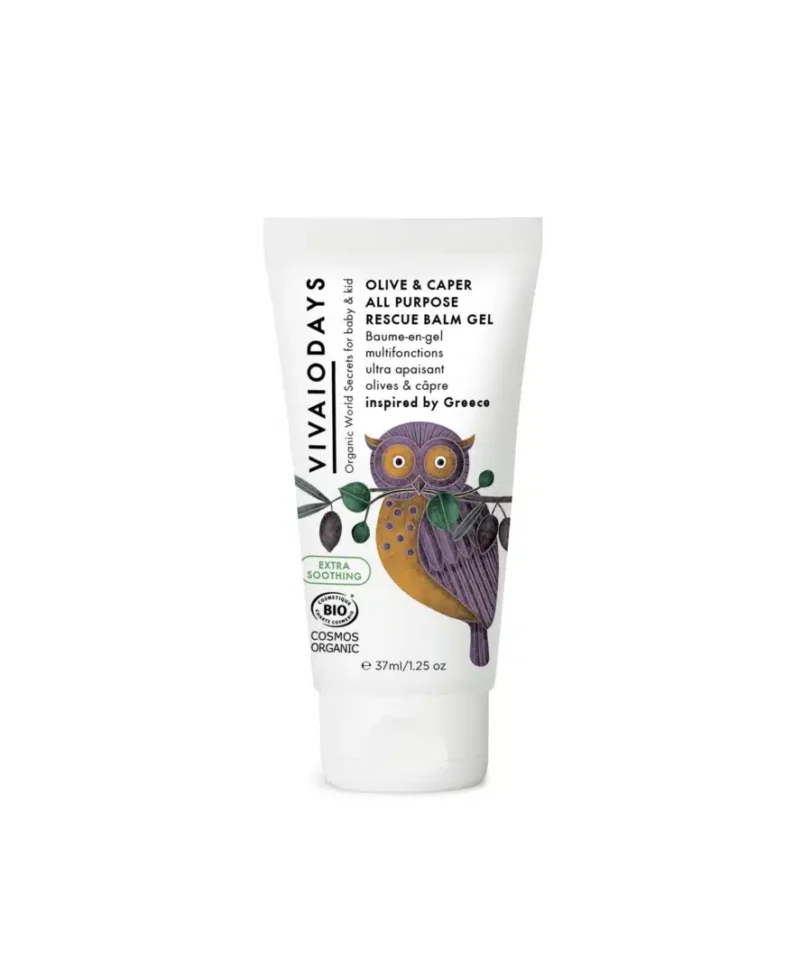 VIVAIODAYS – OLIVE & CAPER ALL PURPOSE EXTRA SOOTHING RESCUE BALM GEL 37ml