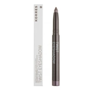 Korres Volcanic Minerals Twist Eyeshadow No 33 Grey Brown, Σκιά με κρεμώδης υφή 1,4gr