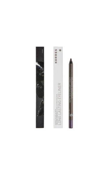 Korres Volcanic Minerals Long Lasting Eyeliner No.04 Purple / Μωβ, Μολύβι Ματιών 1,2 gr