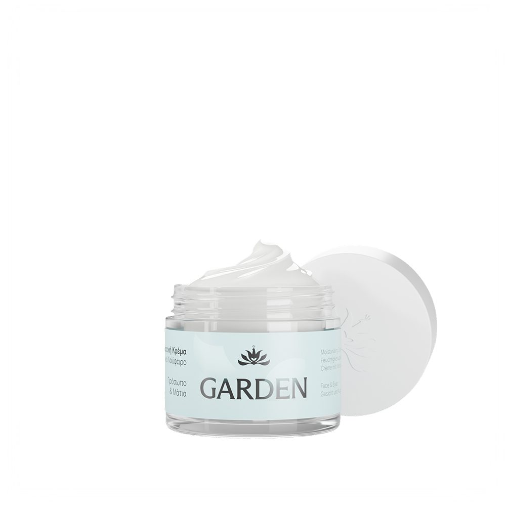 Garden Hydrage Face Duo No2 – Αντιρυτιδική Κρέμα Προσώπου & Ματιών 50 ml + Ενυδατική Κρέμα με White Lily 50 ml - Image 2