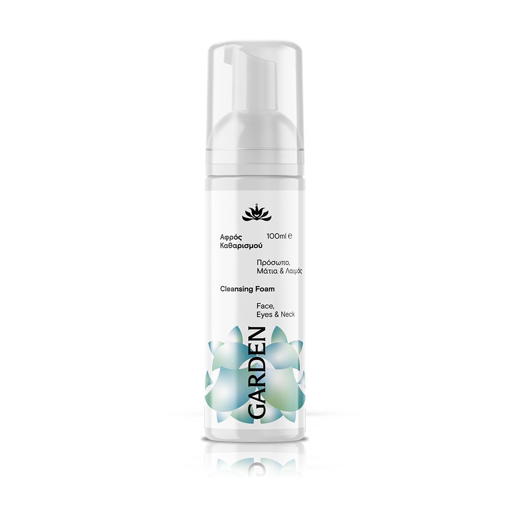Garden Αφρός Καθαρισμού Προσώπου & Ματιών 100ml