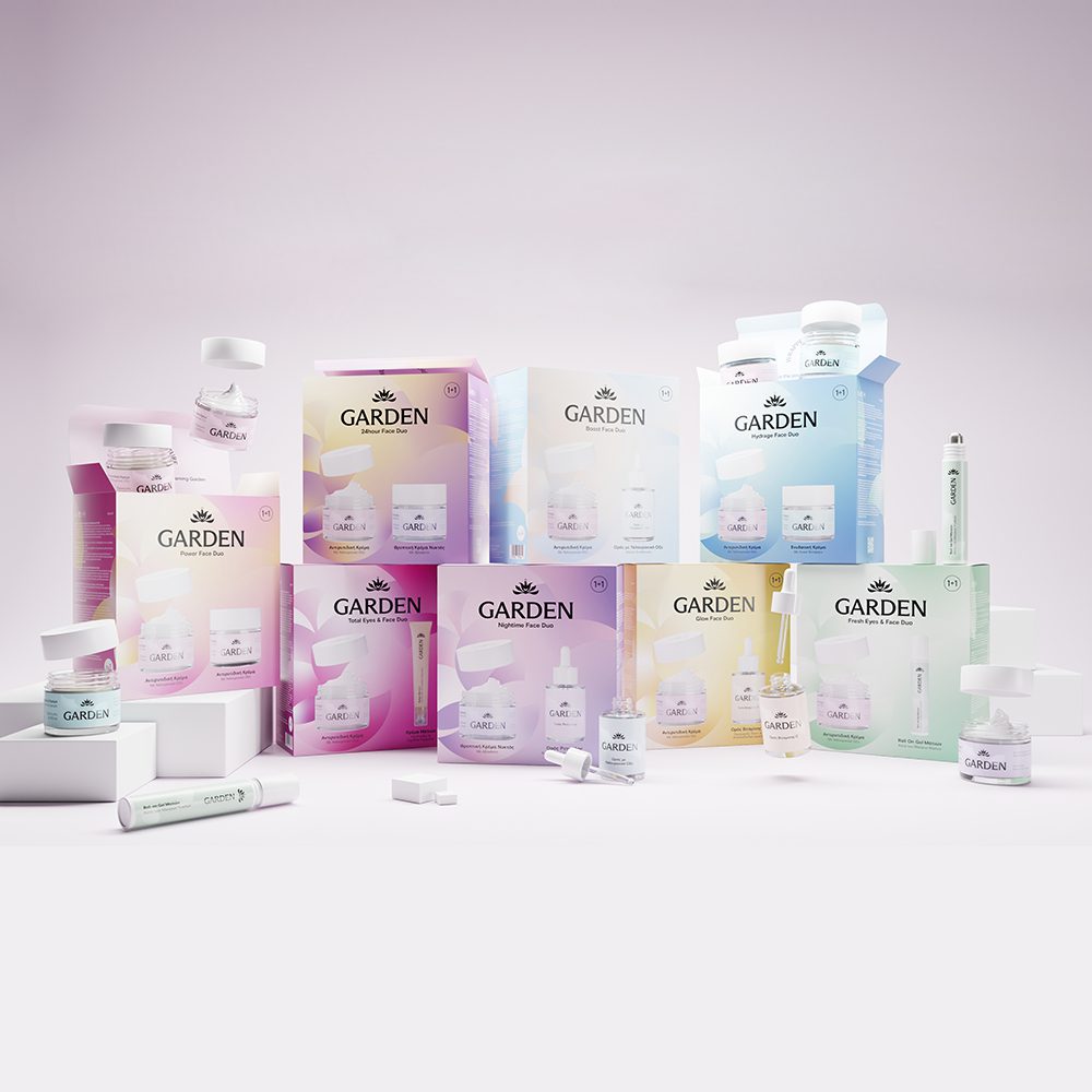 Garden Hydrage Face Duo No2 – Αντιρυτιδική Κρέμα Προσώπου & Ματιών 50 ml + Ενυδατική Κρέμα με White Lily 50 ml - Image 4