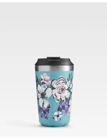 Chilly's coffee cup feathered florals 340ml