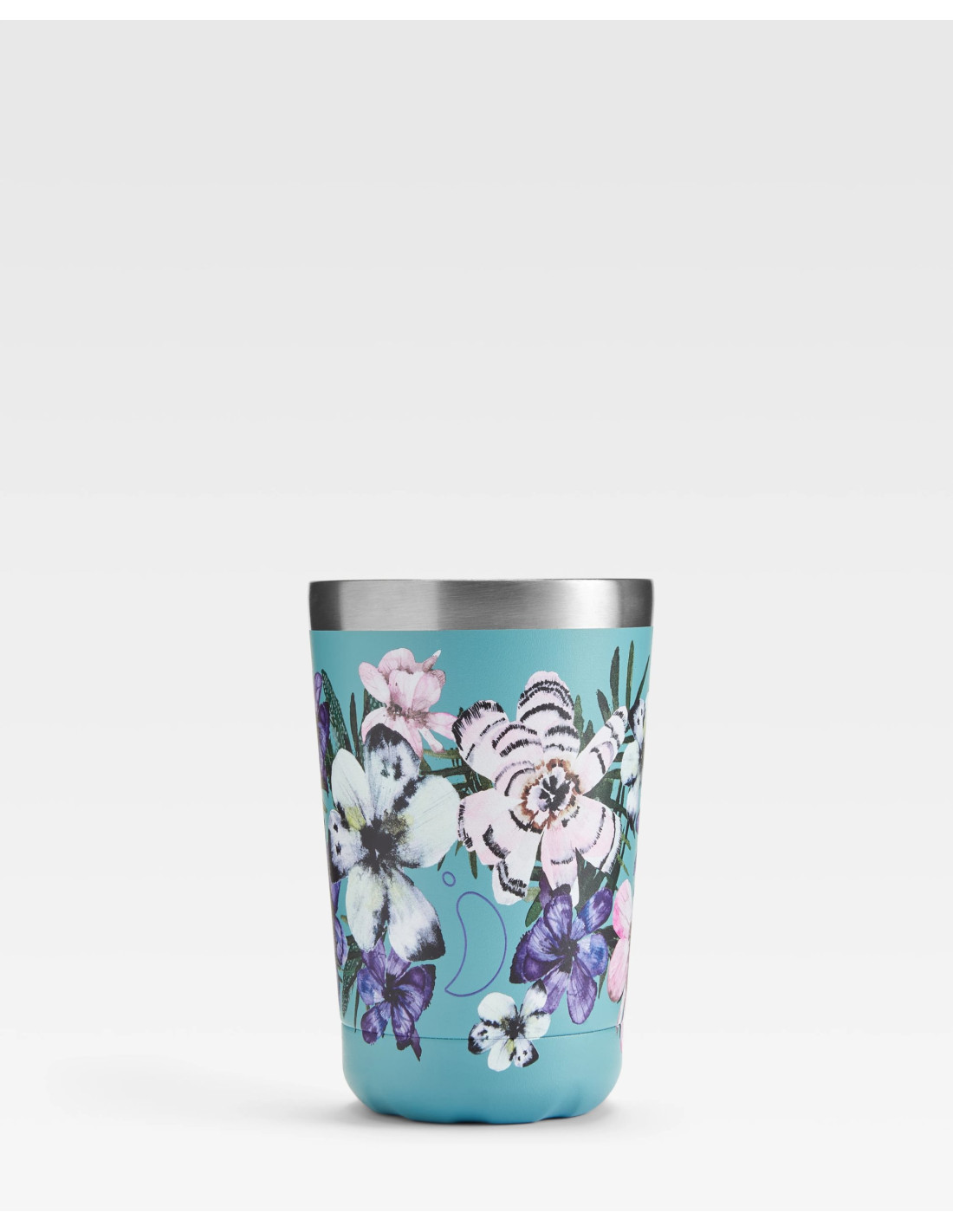 Chilly's coffee cup feathered florals 340ml - Image 4