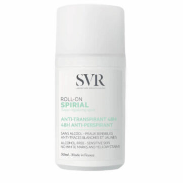 SVR Spirial Anti-Perspirant 48h Roll-On Deodorant Αποσμητικό Αντιιδρωτικό που δεν αφήνει σημάδια 50ml