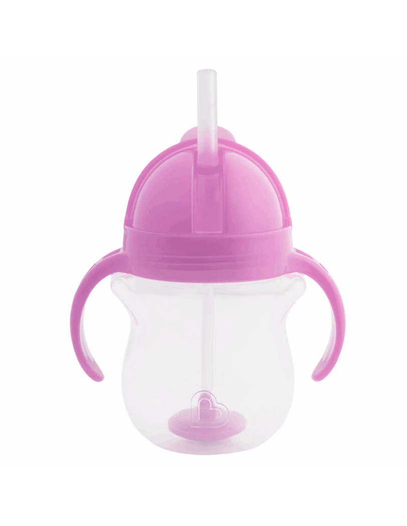 Munchkin 1PK 7OZ Any Angle Replacement Straw purple - Image 2