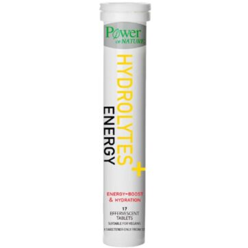 Power Health Hydrolytes + Energy,  17 Αναβράζοντα Δισκία