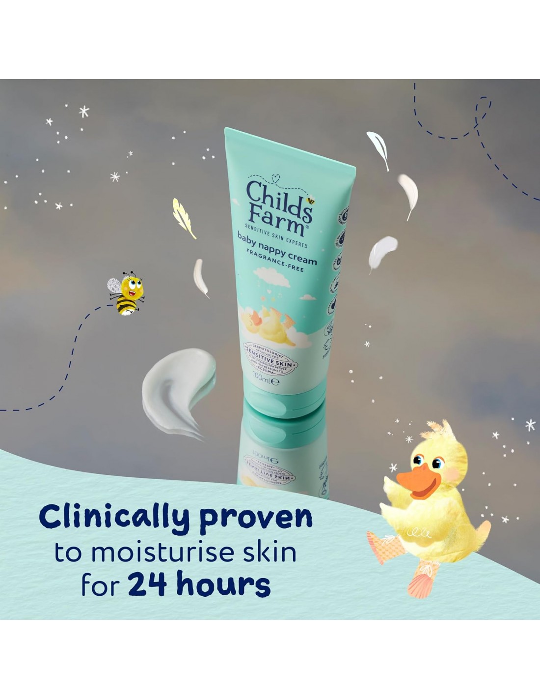 Childs Farm Nappy Cream Fragrance-Free100ML - Image 4