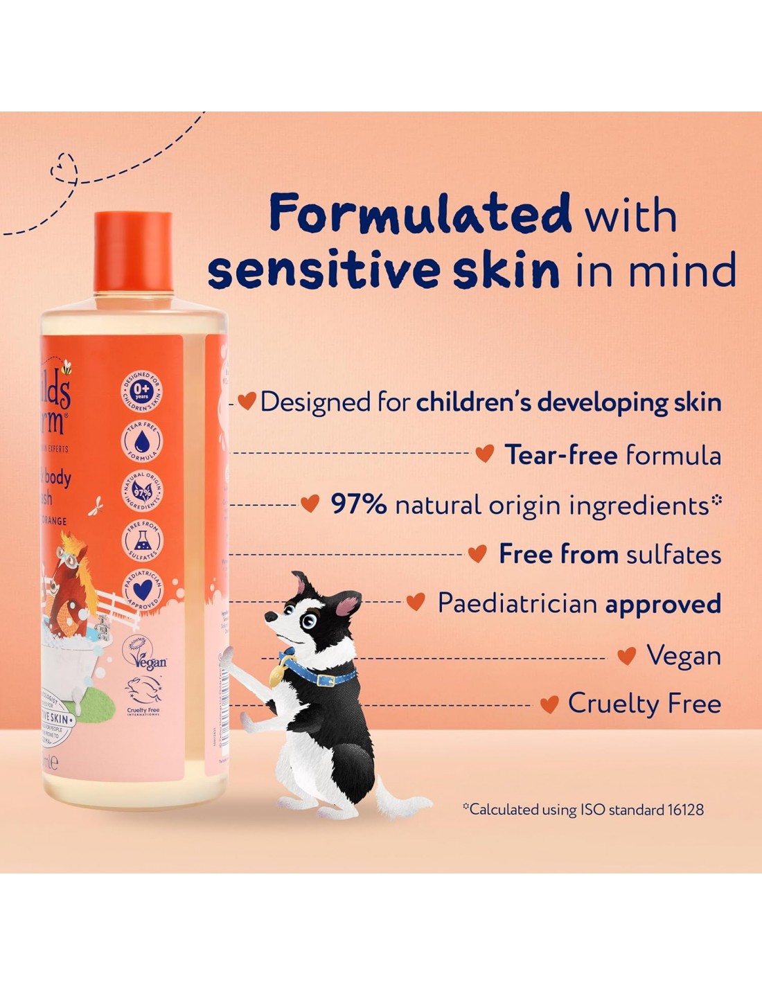Childs Farm Hair & Body Wash 500ml Sweet Orange - Image 3