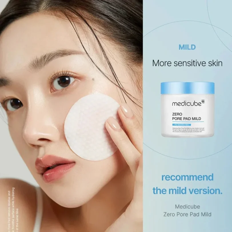Medicube  Zero Pore Pad Mild - Απολεπιστικά δισκία για ευαίσθητο δέρμα - Image 3