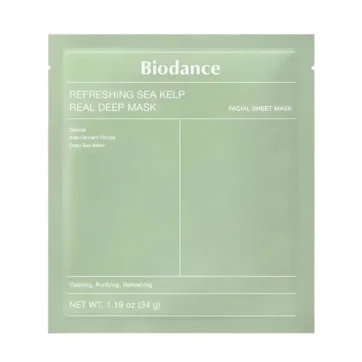 Biodance  Refreshing Sea Kelp Real Deep Mask - Καταπραυντική Gel Μάσκα