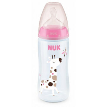 Nuk First Choice Plus Temperature Control Μπιμπερό με Δείκτη Ελέγχου Θερμοκρασίας 6-18m, 360ml XL