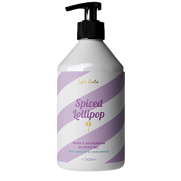 Life Roots Spiced Lollipop Shower Gel Θρεπτικό Αφρόλουτρο 500ml (Μελομακάρονο)