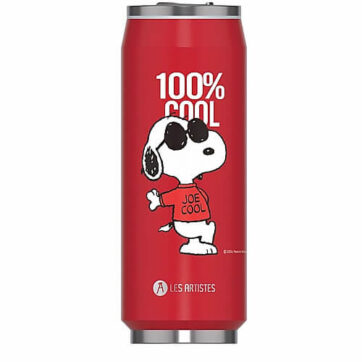 Les Artistes Pull Can’it Ανοξείδωτη Κούπα Θερμός (Cool Snoopy Red) 500ml