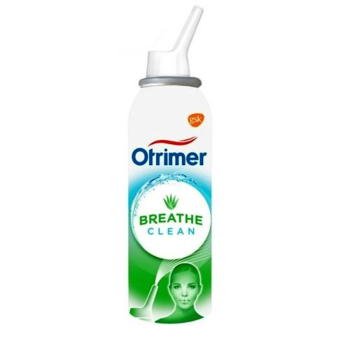 Otrimer Breathe Clean με Aloe Vera Ισότονο Διάλυμα Θαλασσινού Νερού για παιδιά >6 ετών & ενήλικες 100ml