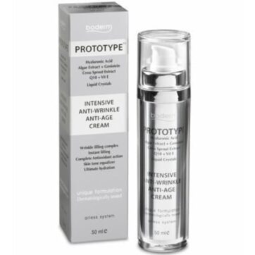 Boderm Prototype Cream Anti-Wrinkle Anti-Age Αντιρυτιδική Κρέμα Προσώπου για όλες τις Επιδερμίδες, 50ml
