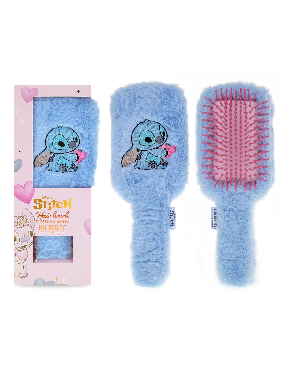 Mad Beauty I HEART STITCH FLUFFY HAIRBRUSH - Image 4