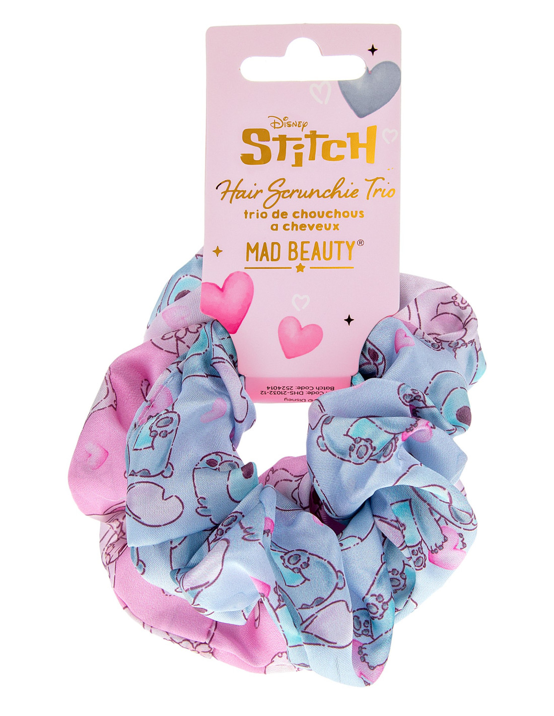 Mad Beauty I HEART STITCH SCRUNCHIE TRIO - Image 5