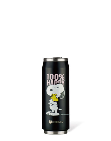 Les Artistes Can(κουτακι) Happy Snoopy Mat (μαυρο)