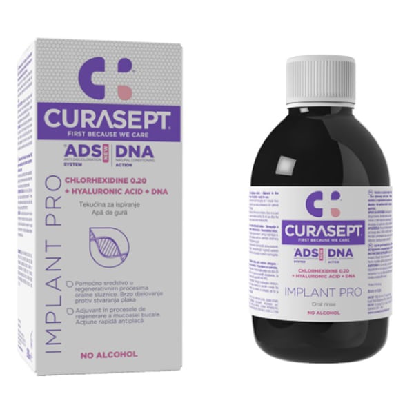 Curasept Mouthwash ADS DNA Implant Pro Στοματικό Διάλυμα, 200ml