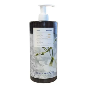 Korres Shower Gel Jasmine Aναζωογονητικό Αφρόλουτρο με Άρωμα Γιασεμί, 1000ml