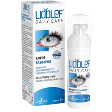 Liablef Daily Care Eyelid Foam Αφρός Βλεφάρων με Τερπινεν-4-όλη 0.5%, 50ml