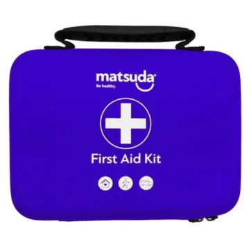 Matsuda First Aid Kit, Μπλε Τσαντάκι Κενό για Πρώτες Βοήθειες