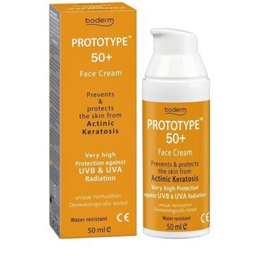 Boderm Prototype SPF50+ Αντιηλιακή Kρέμα Προσώπου 50ml