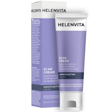 Helenvita Scar Cream Κρέμα Aνάπλασης και Επανόρθωσης Ουλών για Πρόσωπο & Σώμα, 30ml