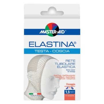 Masteraid Elastina Testa - Coscia Ελαστικός Δικτυωτός Επίδεσμος για το Κεφάλι - Μηρό, 1,5m