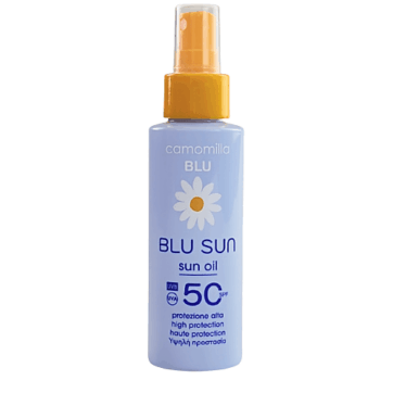 Camomilla Blu Sun Oil SPF50 Αντιηλιακό Λάδι Σώματος 100ml