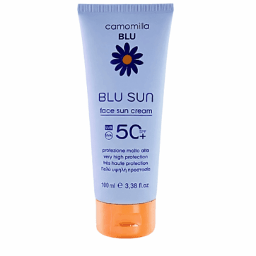 Camomilla Blu Face Sun Cream SPF50+ Αντιηλιακή Κρέμα Προσώπου 100ml