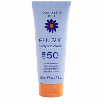 Camomilla Blu Body Sun Cream SPF50 Αντιηλιακή Κρέμα Σώματος 200ml