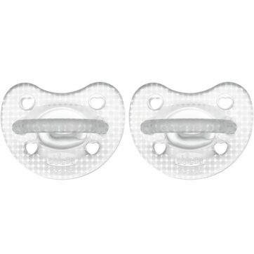 Chicco Physioforma Soft Crystal Πιπίλα Σιλικόνης 2-6m, 2τεμ