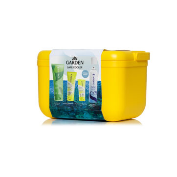 Garden Safe Cooler Πακέτο Aloe Vera Gel 200ml & Face Spf50 25ml & Face/Body Spf50 75ml & Facial Spray 150ml