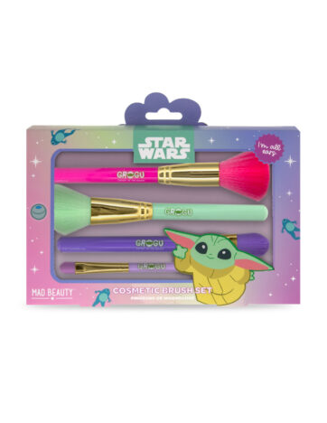 Mad Beauty Grogu Galaxy Cosmetic Brush Set