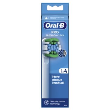 Oral-B Pro Precision Clean Ανταλλακτικές Κεφαλές, 4τεμ