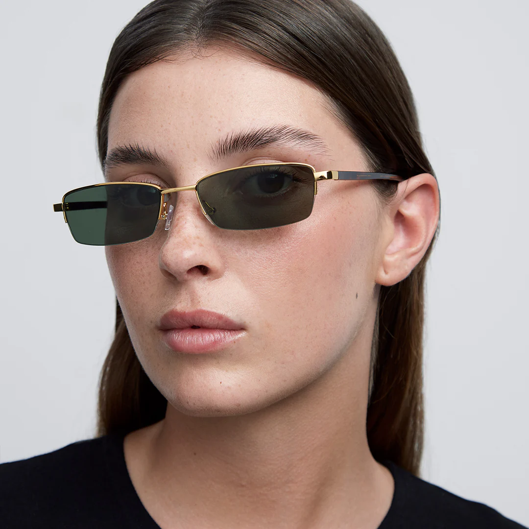 Meller Γυαλιά Ηλίου με Μεταλλικό Σκελετό και Polarized φακούς(Dumi-Gold Olive) - Image 4