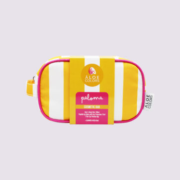 Aloe Colors Cosmetic Bag Paloma Promo με Paloma Mist για Σώμα & Μαλλιά, 100ml, Peptide Lip Balm για Προστασία των Χειλιών από τον Ήλιο, 5ml, Επιθέματα Ματιών για Ενυδάτωση, 1ζευγάρι & Νεσεσερ, 1τεμ, 1σετ